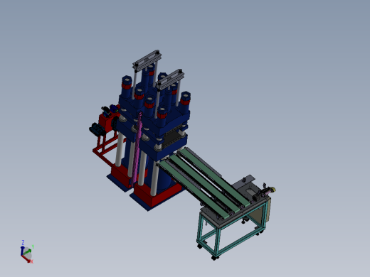机制双排砖生产设备sw17可编辑