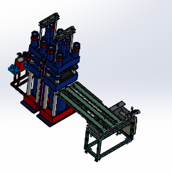 机制双排砖生产设备sw17可编辑