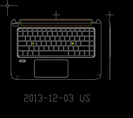 现代笔记本外壳模具工艺流程设计图缩略图