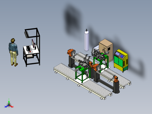 移动式双枪焊接平台的调试与试焊模拟