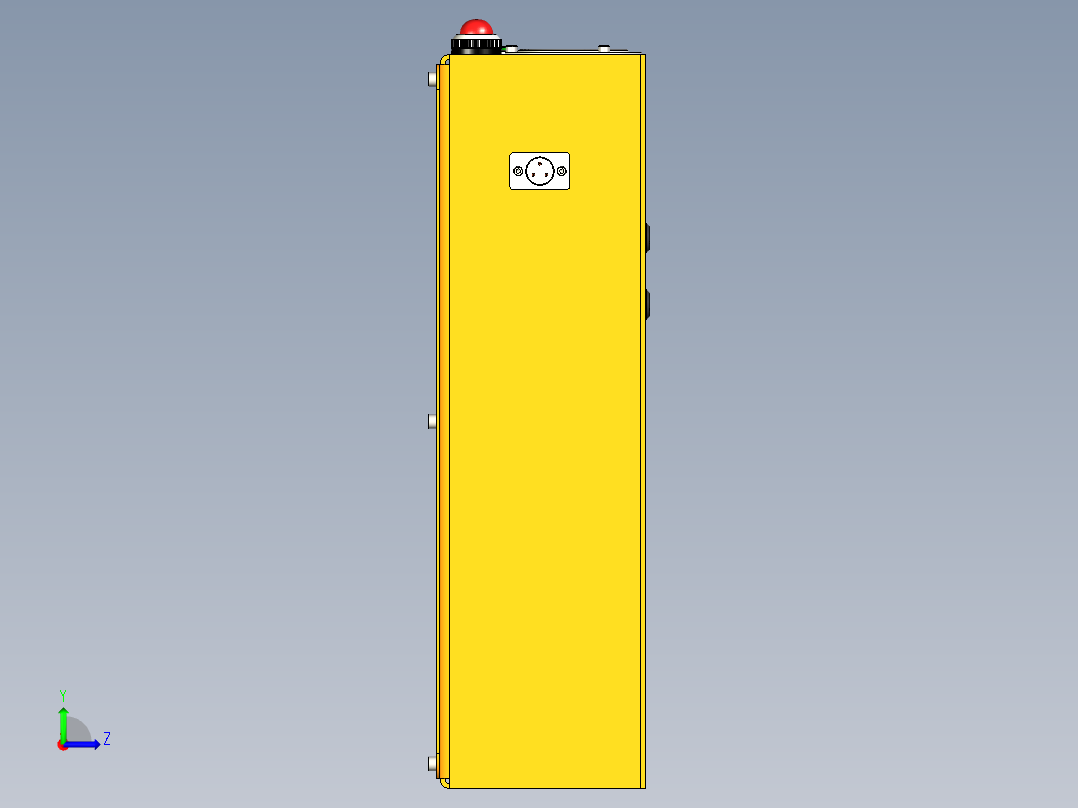 A3003550-地板式真空吸尘器左视图