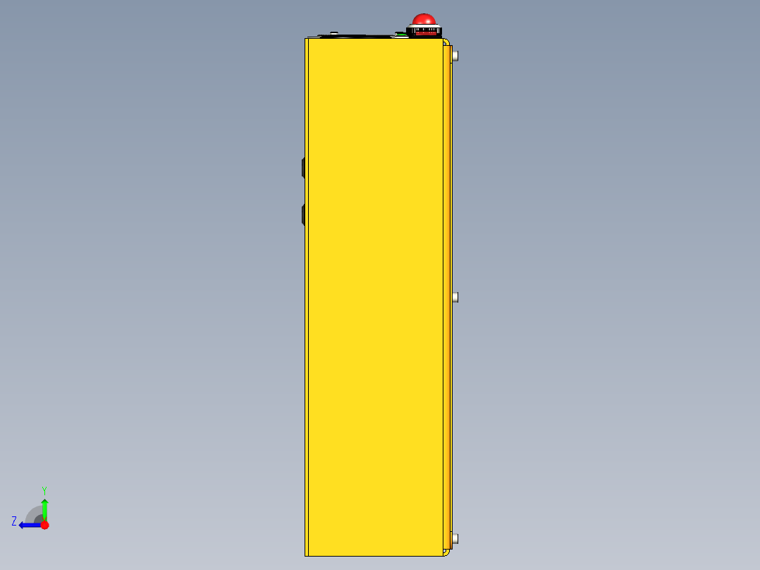 A3003550-地板式真空吸尘器右视图