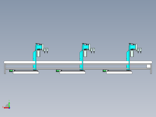 物料的自动化运输与分拣机构后视缩略图