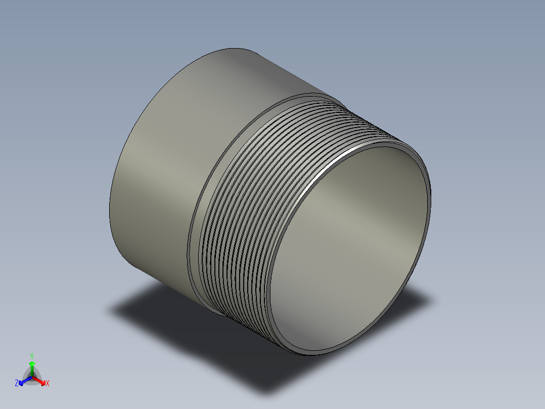 螺纹管丝头-单外丝 DN80
