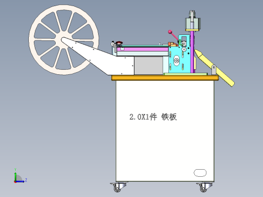 编织带自动裁断机左视缩略图