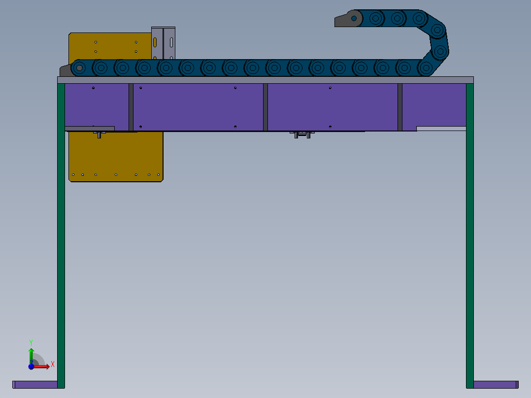 双工位视觉自动检测设备前视图