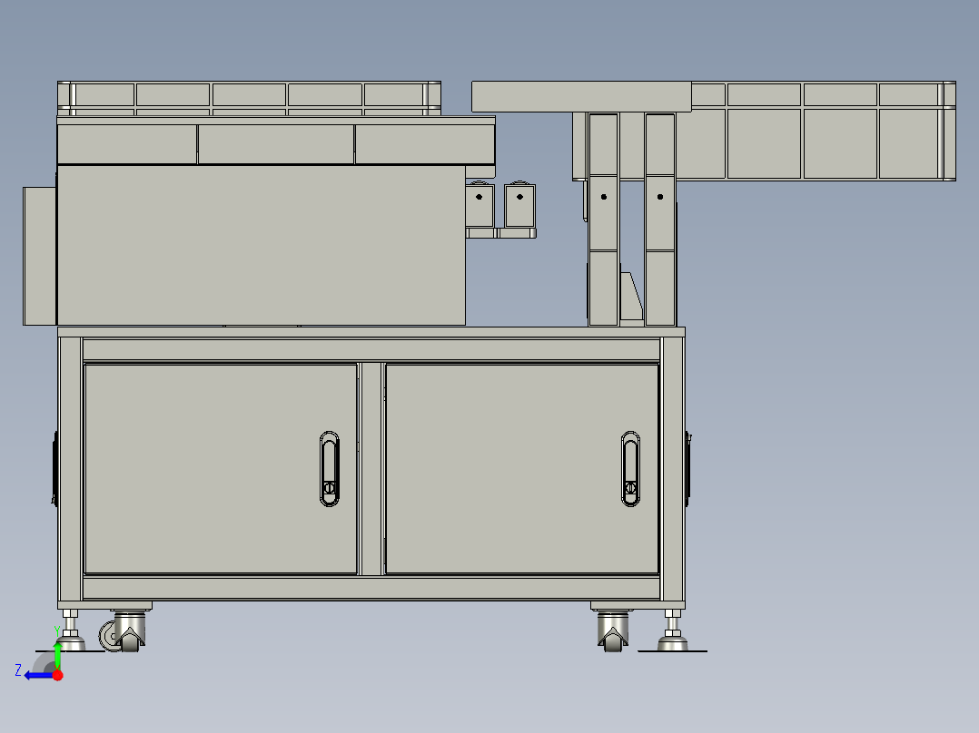 H-YL-A3800旋转工作台1右视图