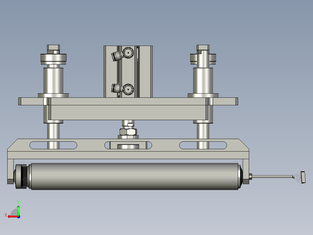 SAPMMZ01-09410顶升机构装配后视图
