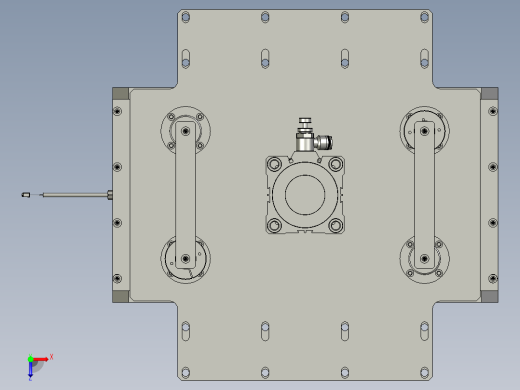SAPMMZ01-09410顶升机构装配俯视缩略图