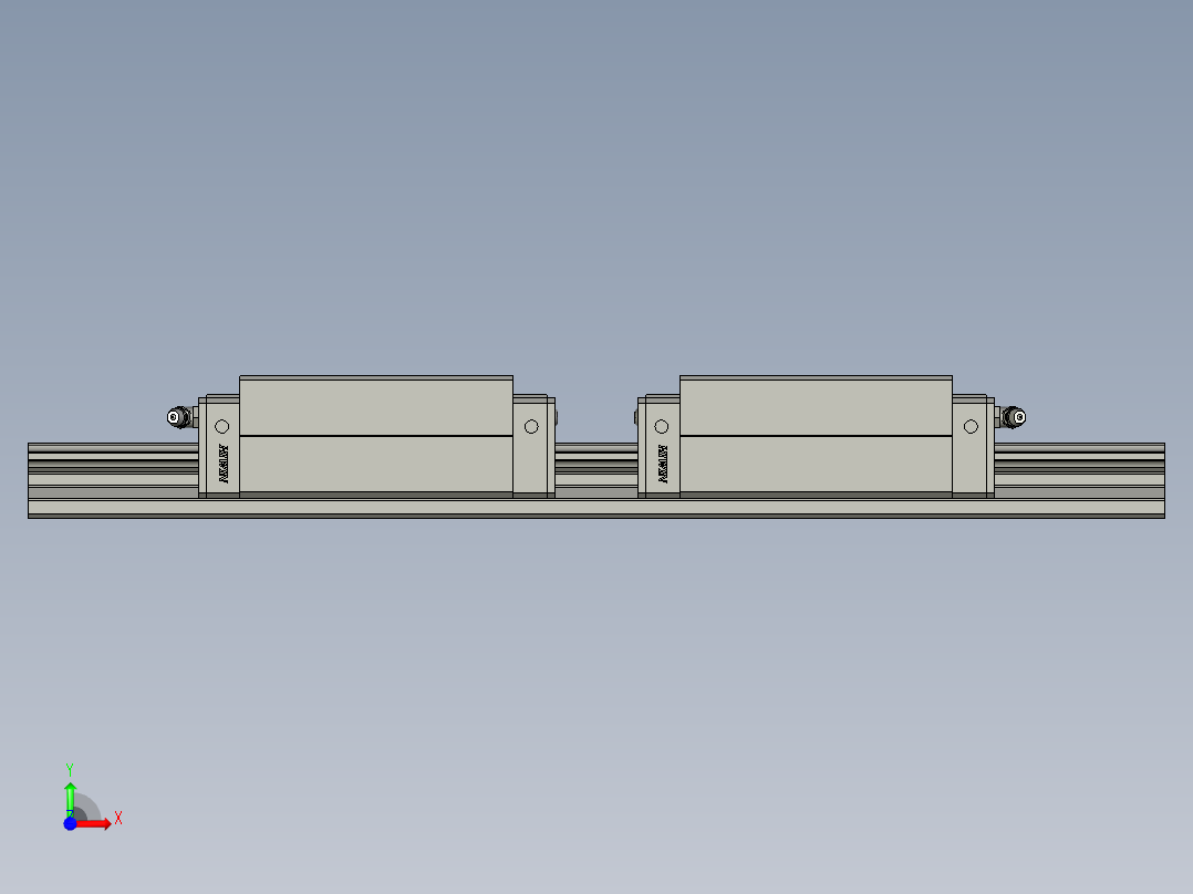 线性滑轨HGH35HA2R440Z0P_GW202307025922-1111前视图