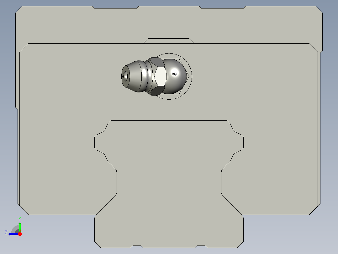 线性滑轨HGH35HA2R440Z0P_GW202307025922-1111右视图