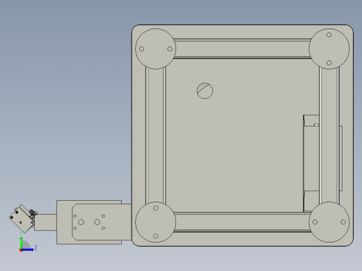 BBBB-按钮分料组件左视缩略图
