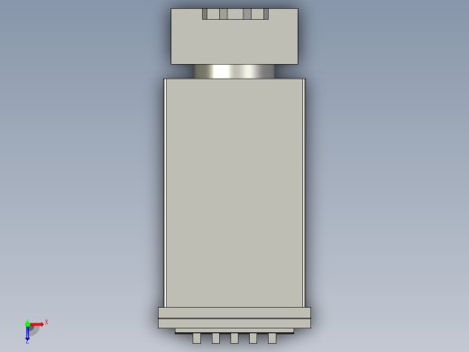 时间继电器开普KPOOT4S-8C-DC24数显时间继电器一开一闭俯视缩略图