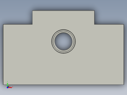 丝杠支座组件-固定侧方型-_BAS10前视缩略图