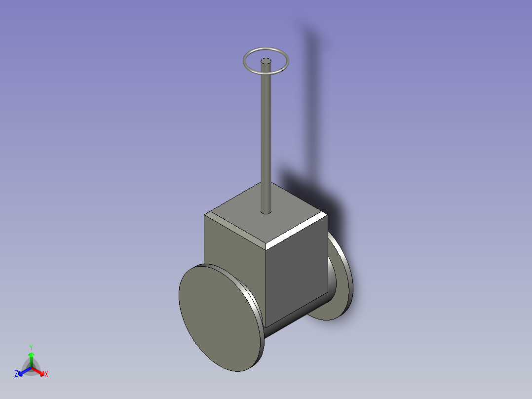 ASG-0024DN250闸阀BCD-as正等轴测图