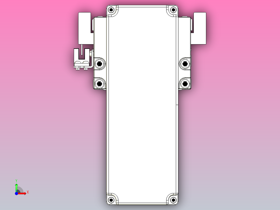 线性模块铝制底座TPA-KNR-86E-1610C-L150A1-MP-P10-N3前视图