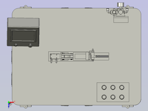 塑料件冲压组装台俯视缩略图
