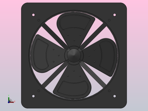 FAD(S)节能方型换气扇[FAD50-4]前视缩略图