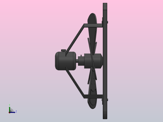 FAD(S)节能方型换气扇[FAD50-4]左视缩略图