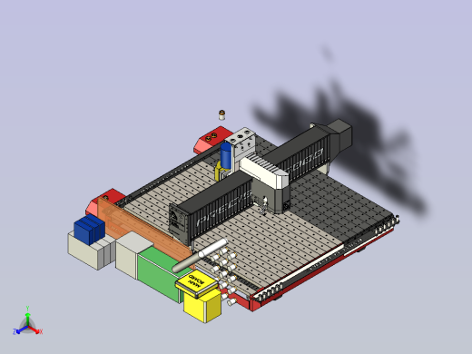 3040铣床3D图纸