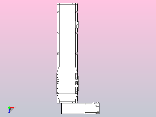 机器人皮带驱动直线轴TPA-GCB-150-P80-L400-DL-M75-N3俯视缩略图
