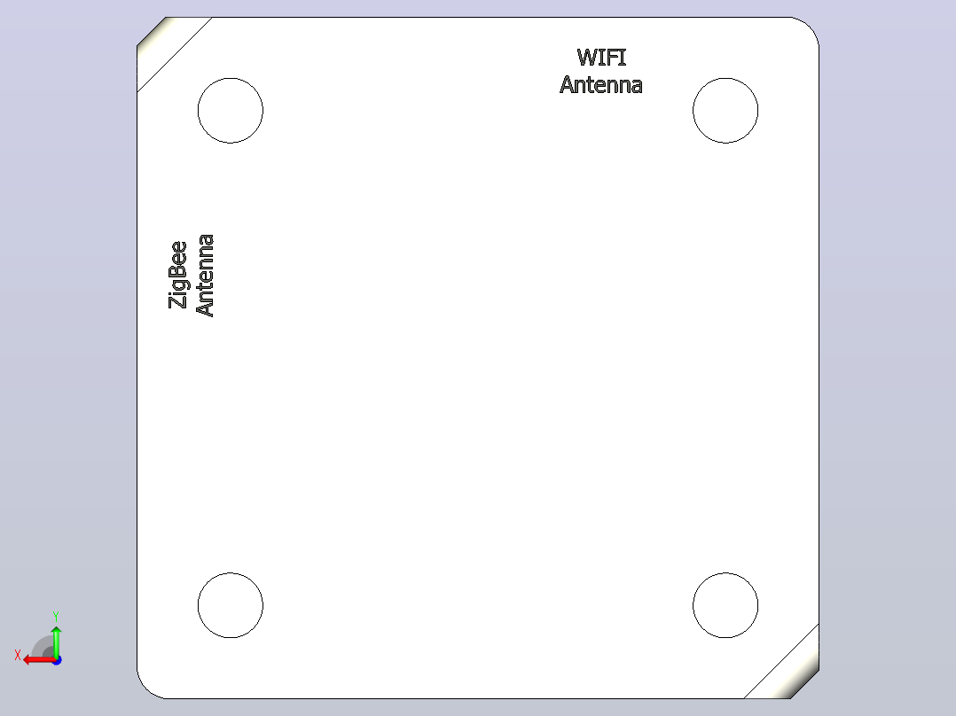 索诺夫zb zigbee  网桥后视图
