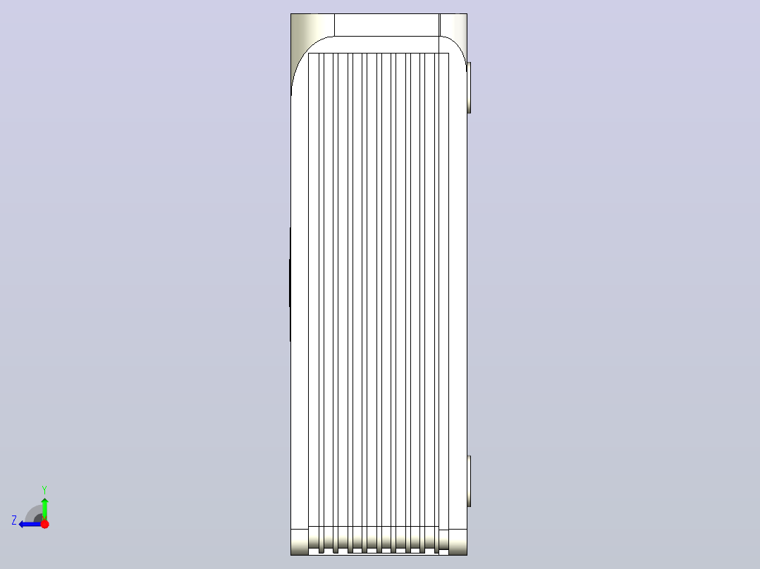索诺夫zb zigbee  网桥右视图