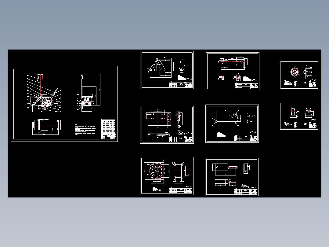 多功能轮椅模型CAD