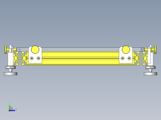 冷却组件的XYZΘ调整左视缩略图