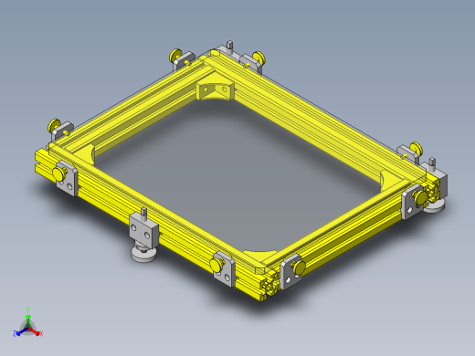 冷却组件的XYZΘ调整正等轴测缩略图