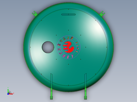 锅炉炉门前视缩略图