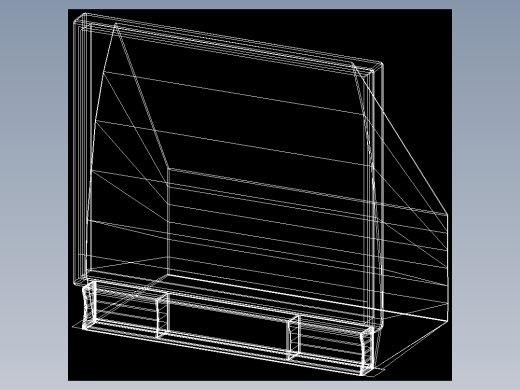 室内家具和灯具等的模型三-J-E05
