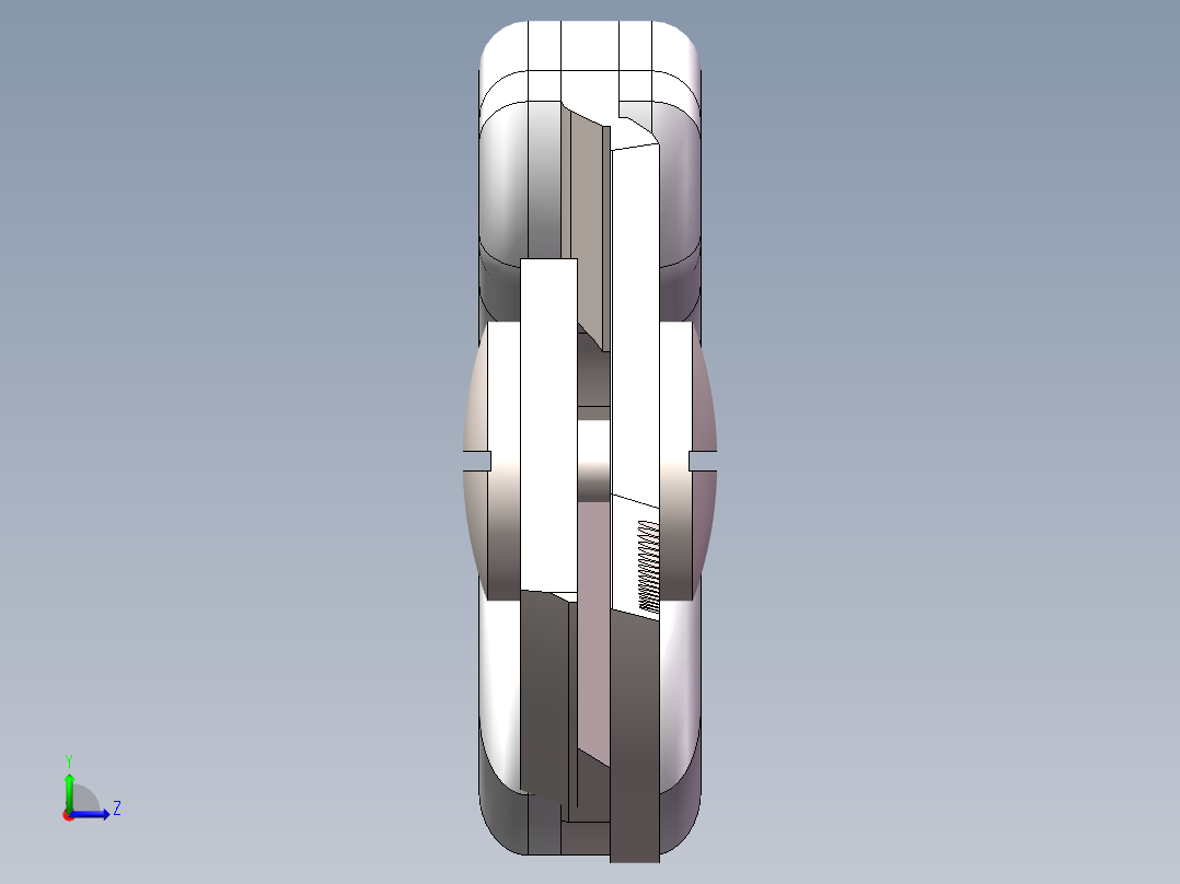 鸡骨剪刀左视图