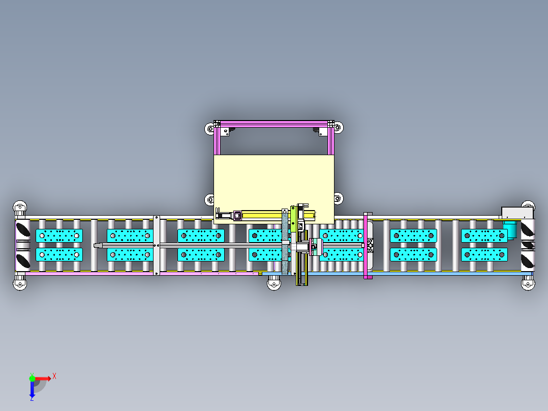 2022.09月-流水线检测机设备sw18可编辑俯视图