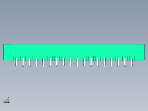 DEGSON 15EDG（公头） 3.81mm 螺钉锁紧，插拔式接线端子 FullPack-15EDGVM-3.81-18P-14-00AH后视缩略图