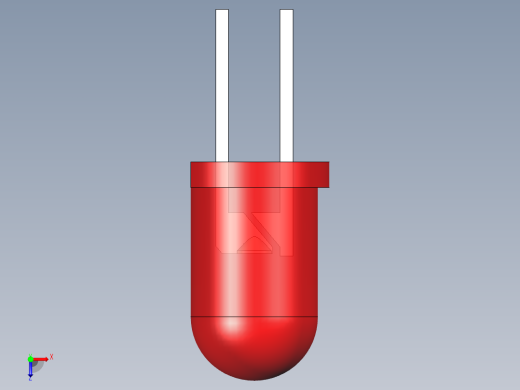 LED_Round_Red180_D5.0mm俯视缩略图
