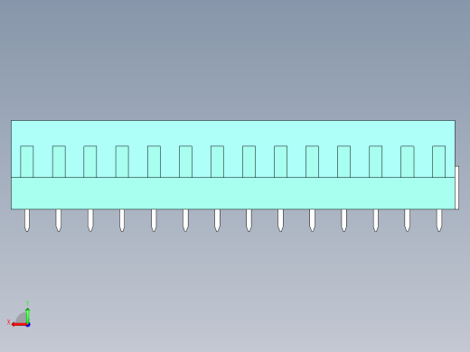DEGSON DG128 系列 5.07.5mm 接线端子-DG128-5.0-14P-14-00AH后视缩略图