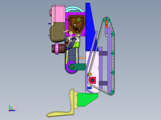 农用果园全地形履带运输车左视缩略图