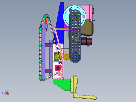 农用果园全地形履带运输车右视缩略图