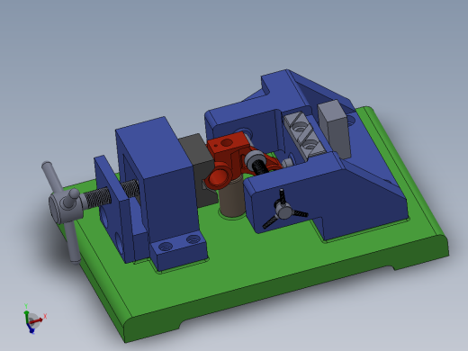 气门摇臂轴支座加工工艺及铣下底面夹具设计【含三维SolidWorks和UG】【原创】