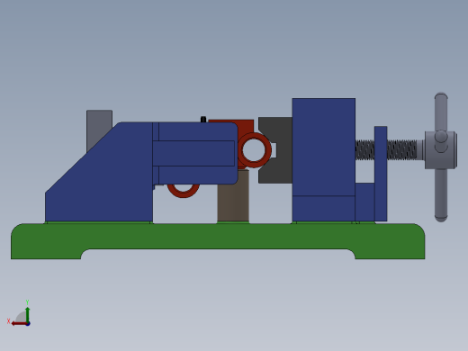 气门摇臂轴支座加工工艺及铣下底面夹具设计【含三维SolidWorks和UG】【原创】后视缩略图