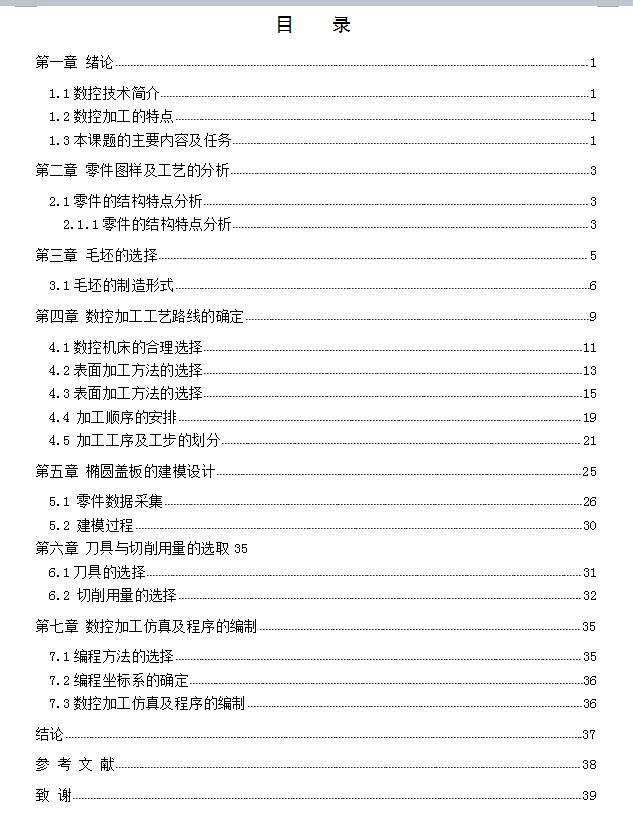 Q311-椭圆盖板的宏程序与自动编程设计