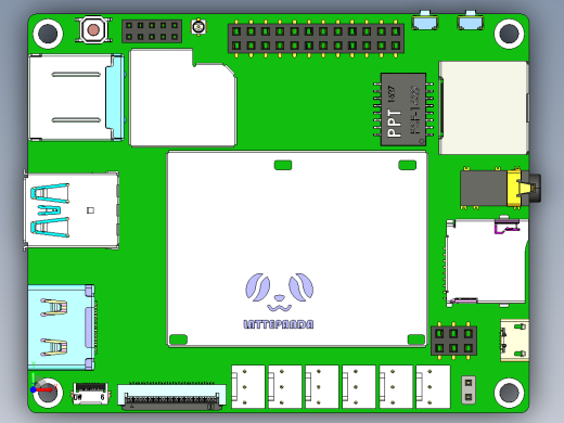 LattePanda Win10开发板V0.1前视缩略图