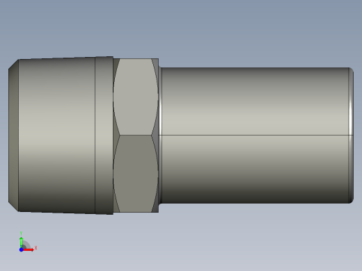 软管与硬管连接用工业通用接头0120_15_17前视缩略图