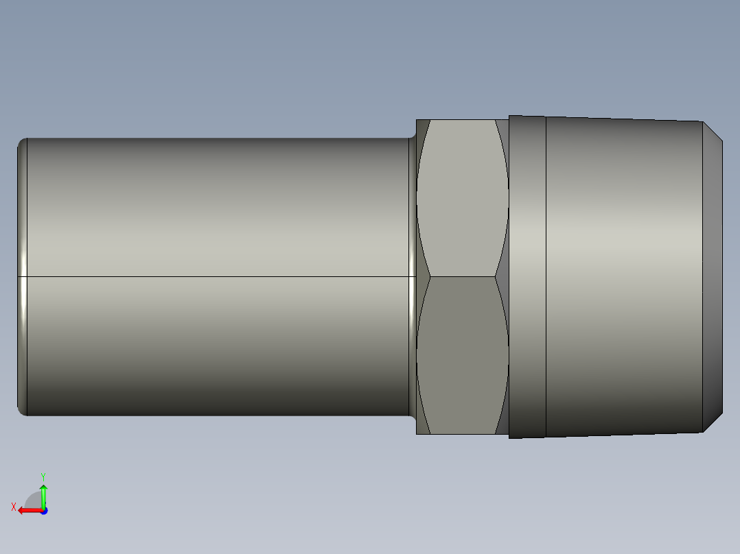软管与硬管连接用工业通用接头0120_15_17后视图