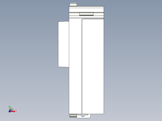 基恩士KV-AD40(V)_DA40(V)_kc图纸模型前视缩略图