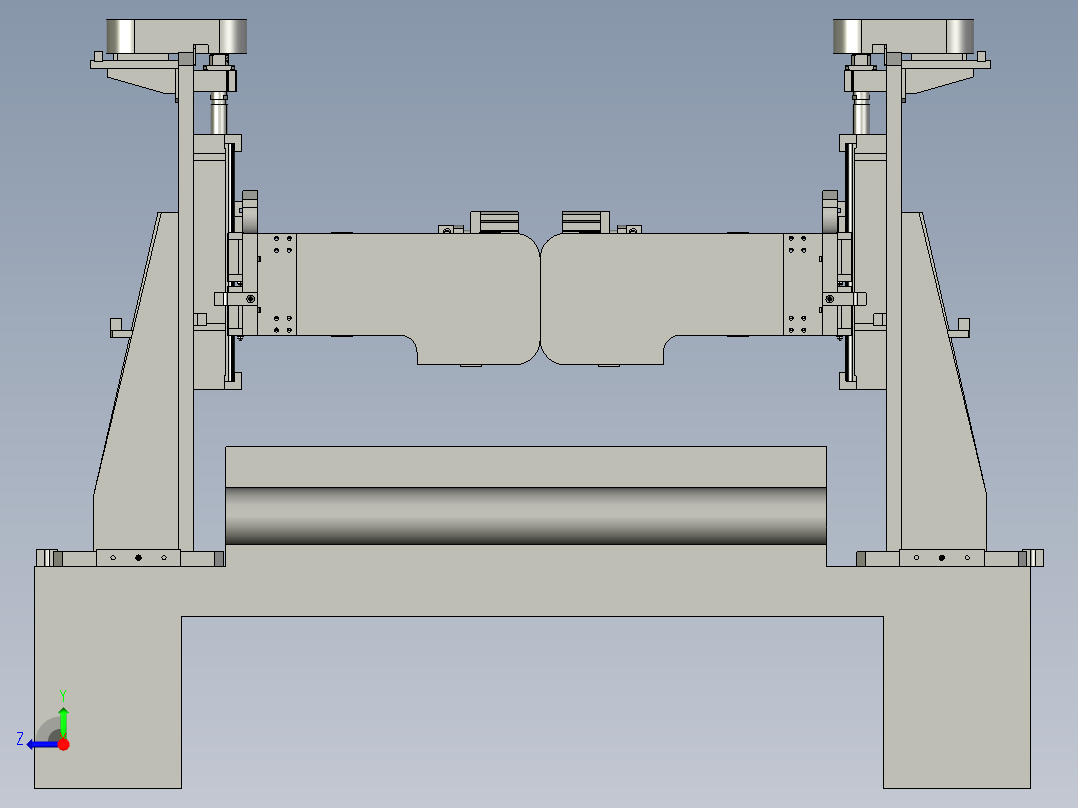 方板壳子设备右视图