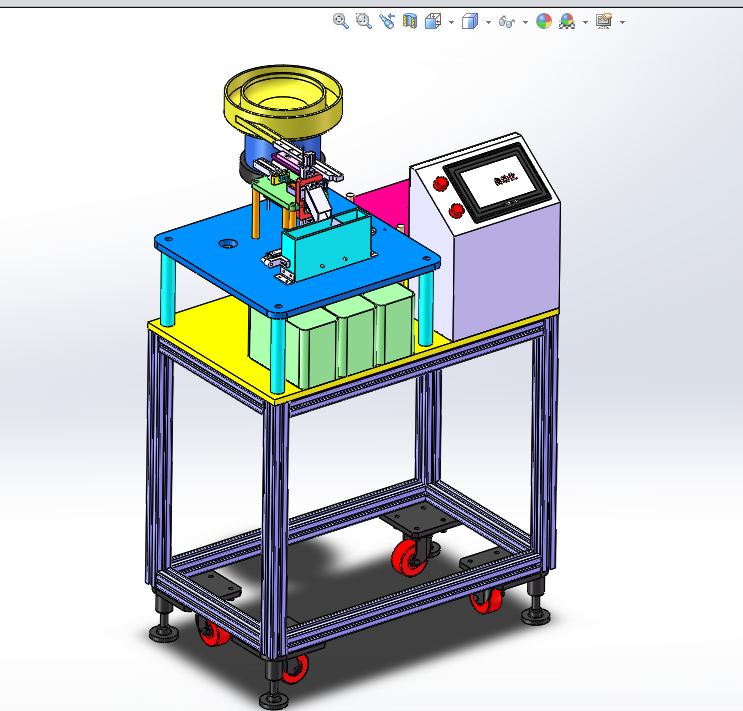 电阻片检测机（STEP格式）