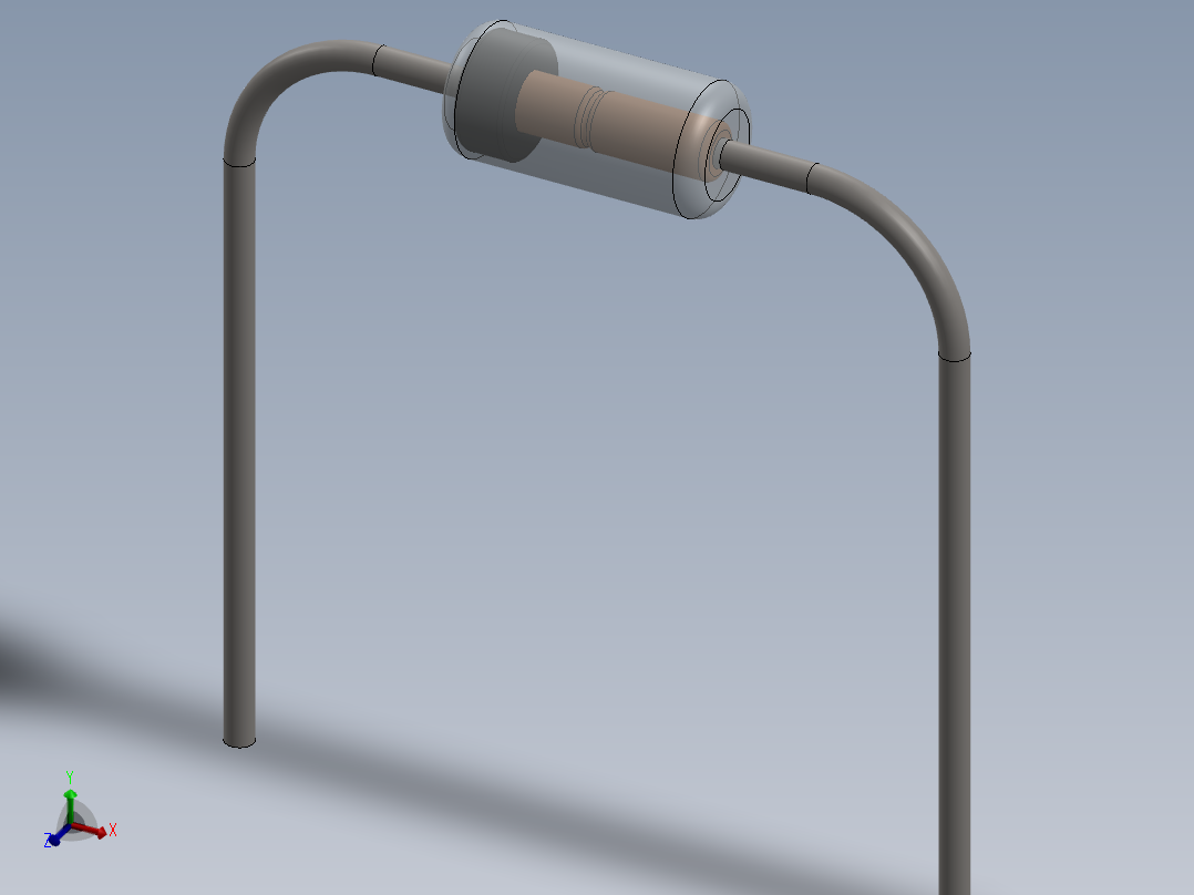 电容器 二极管 电阻器-Switching Diode 1N914主视图