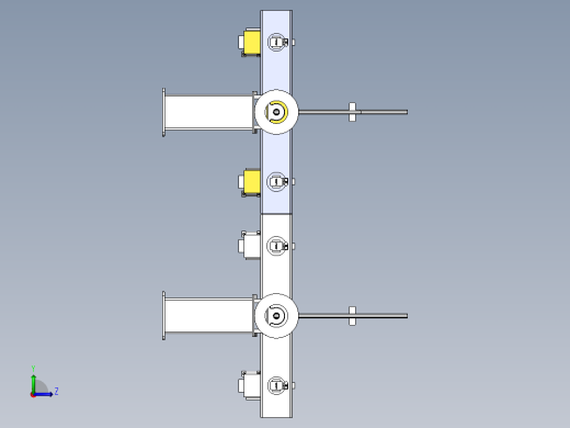 木板成形机器左视缩略图